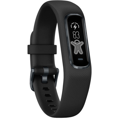 Garmin Vivosmart 4 ? Activity and Fitness Tracker with Pulse Ox Monitor ? Black ? 010-01995-10