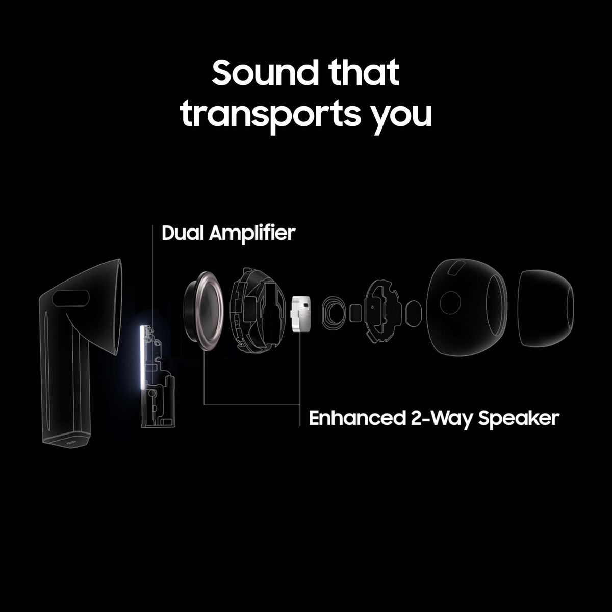 Samsung Galaxy Buds3 Pro ? True Wireless Earbuds with Active Noise Cancellation ? Silver ? SM-R630NZAAXAR