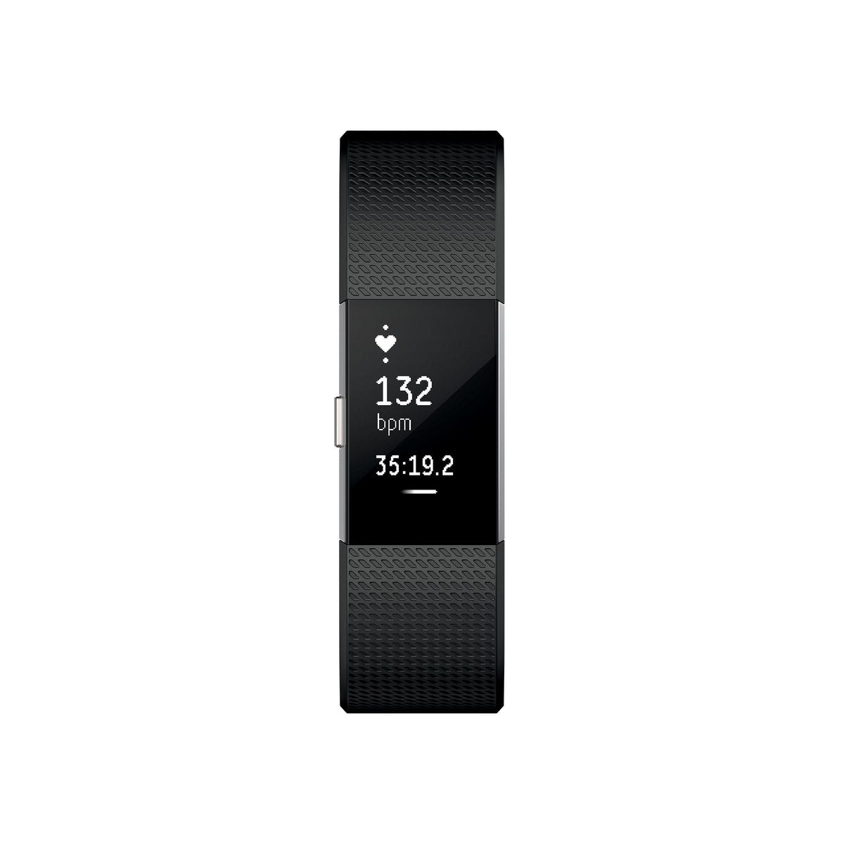 Fitbit Charge 2 Heart Rate + Fitness Wristband ? Black Large ? FB407SBKL