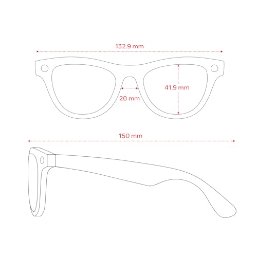 Ray-Ban Meta Skyler Glasses with Meta AI ? Audio, Photo, and Video Compatibility ? Pink Lenses ? Shiny Chalky Gray ? 67001352