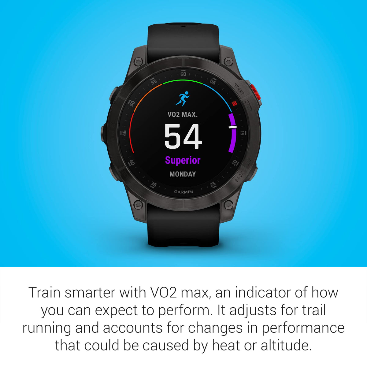 Garmin epix (Gen 2) GPS Smartwatch ? 47mm ? Fiber-Reinforced Polymer with Titanium Bezel ? 010-02582-10