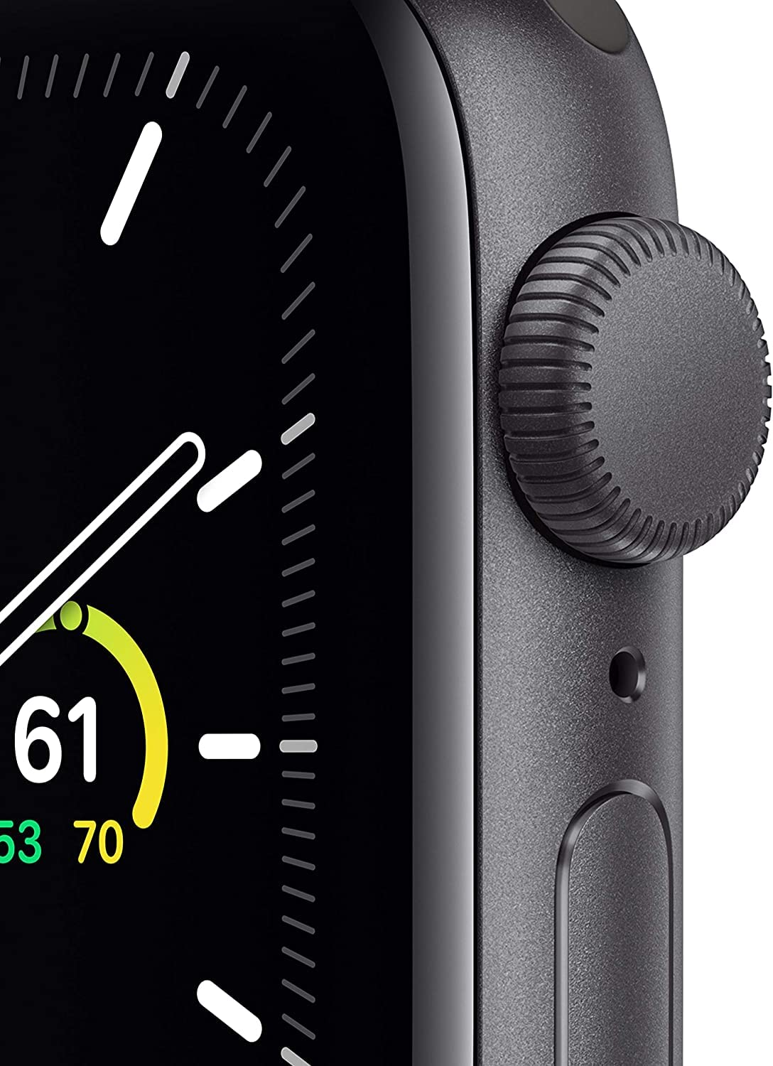 Apple Watch SE (1st Generation) (GPS) ? 40mm ? Space Gray Aluminum Case with Black Sport Band ? MYDP2LL/A