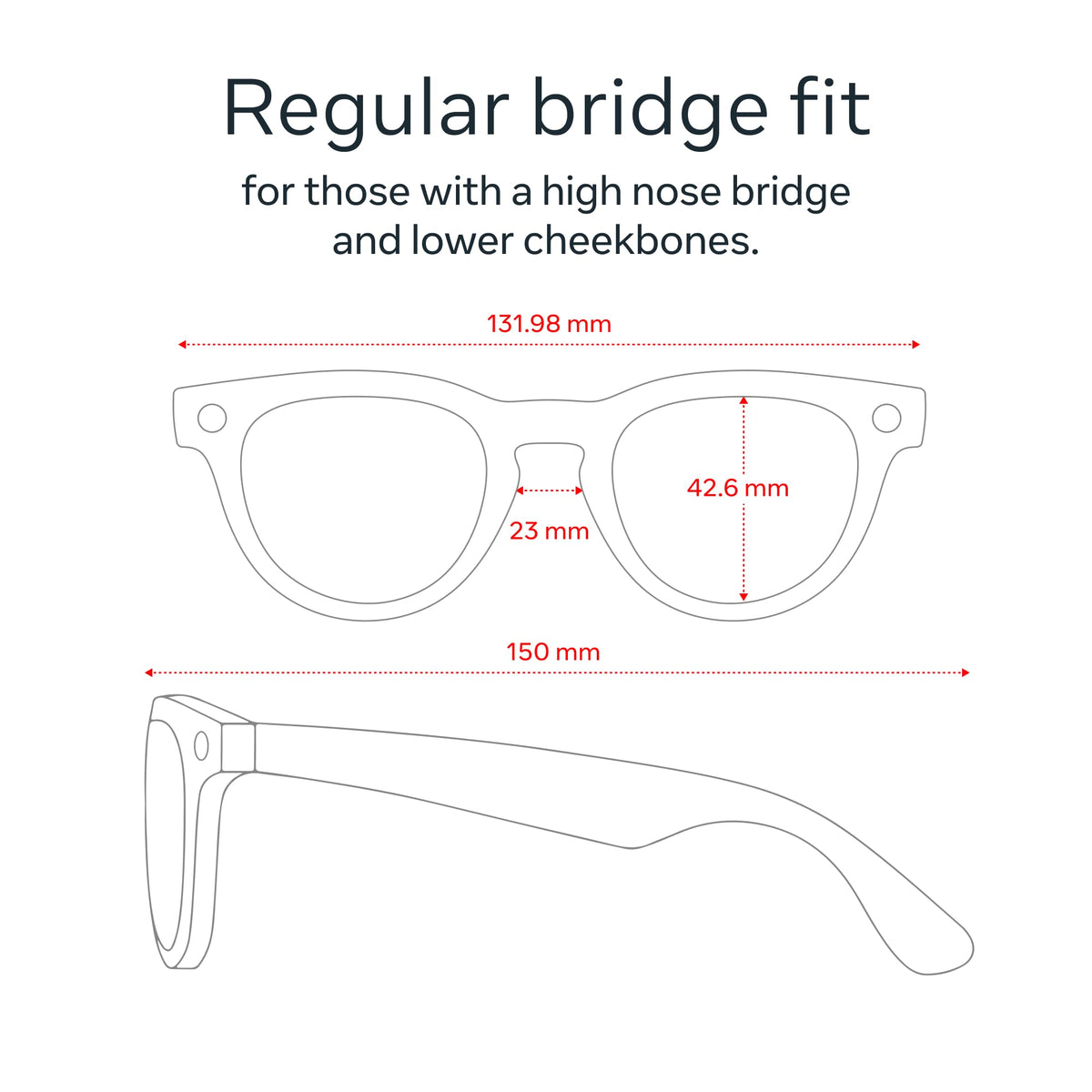 Ray-Ban Meta ? Headliner Smart Glasses with Meta AI, Audio, Photo, and Video ? Clear to Sapphire Transitions Lenses ? Shiny Caramel ? 6706MF50