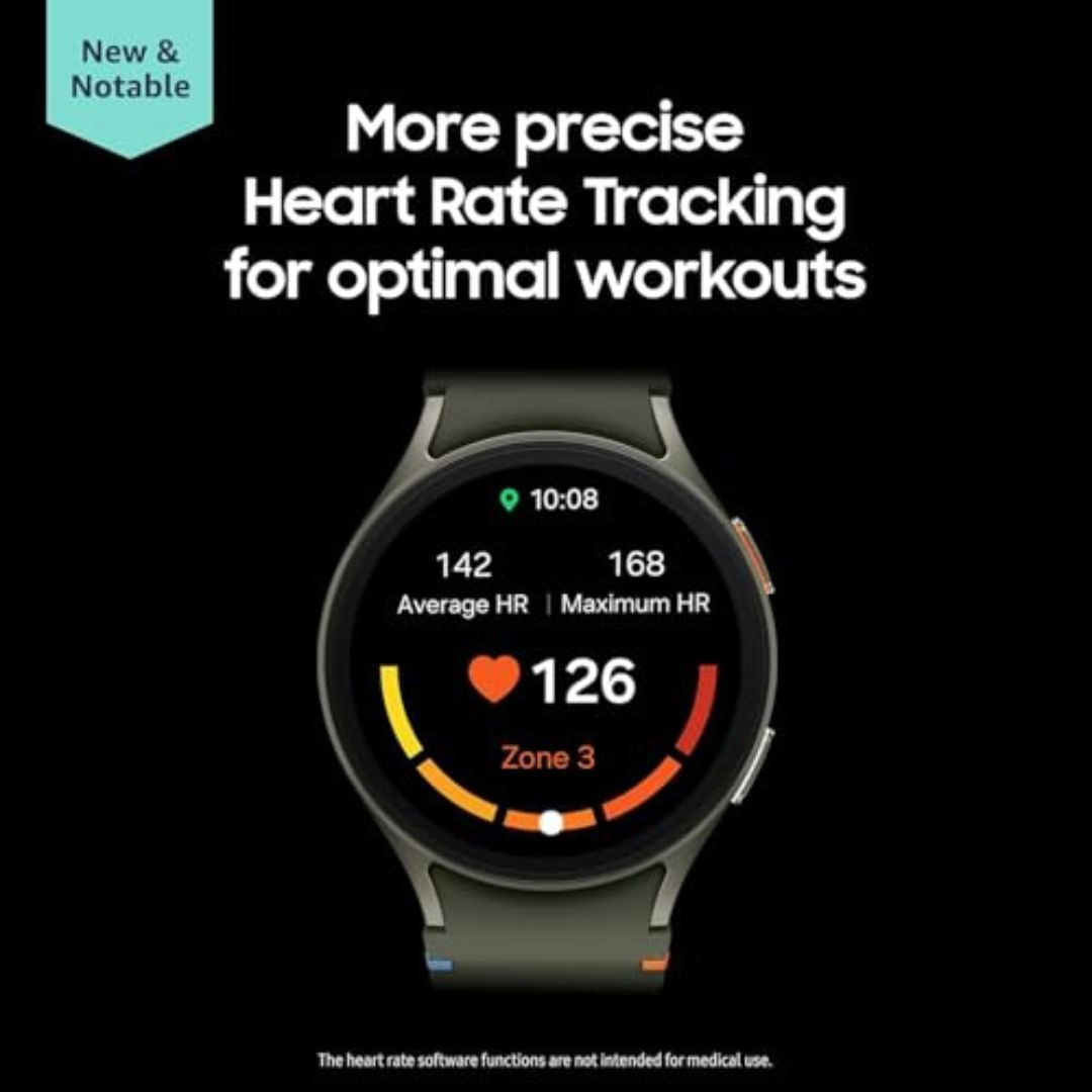 Samsung Galaxy Watch 7 40mm BT - Aluminum Cream Sports Band - SM-L300NZEAXAA