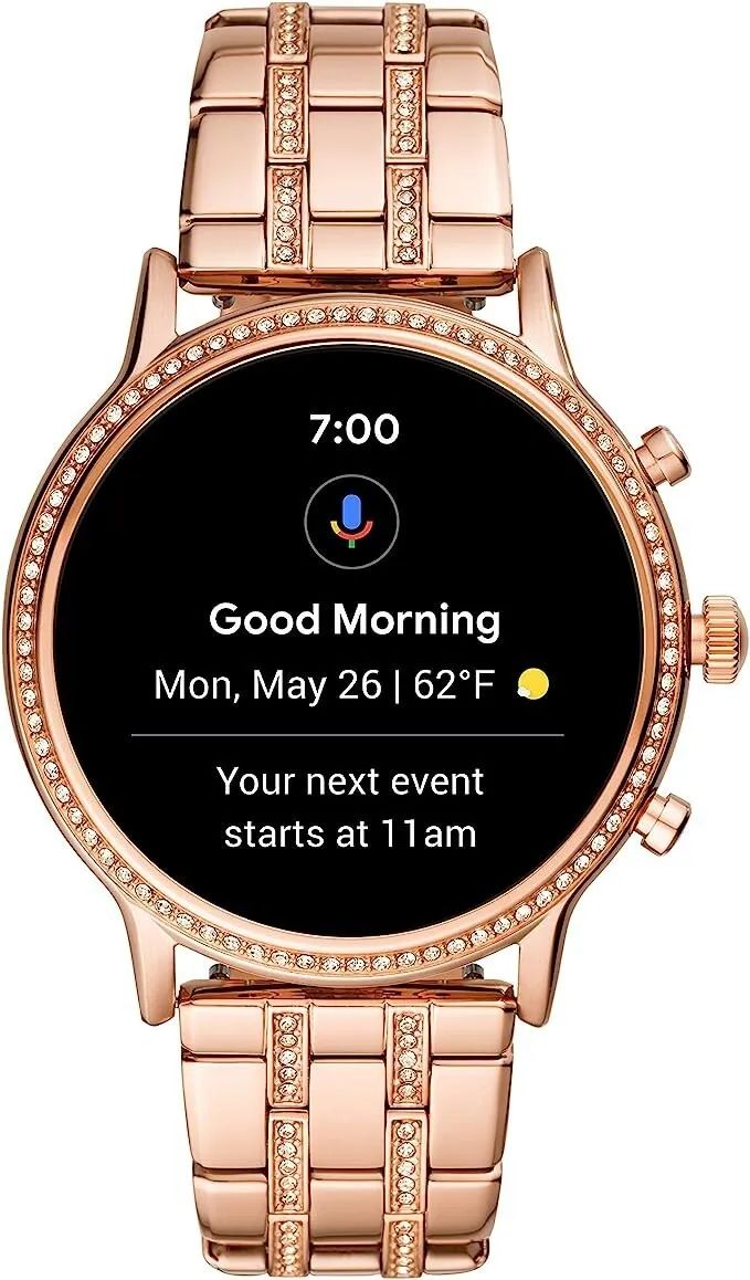 Fossil - 5th Generation Julianna HR smartwatch - rose gold - FTW6035