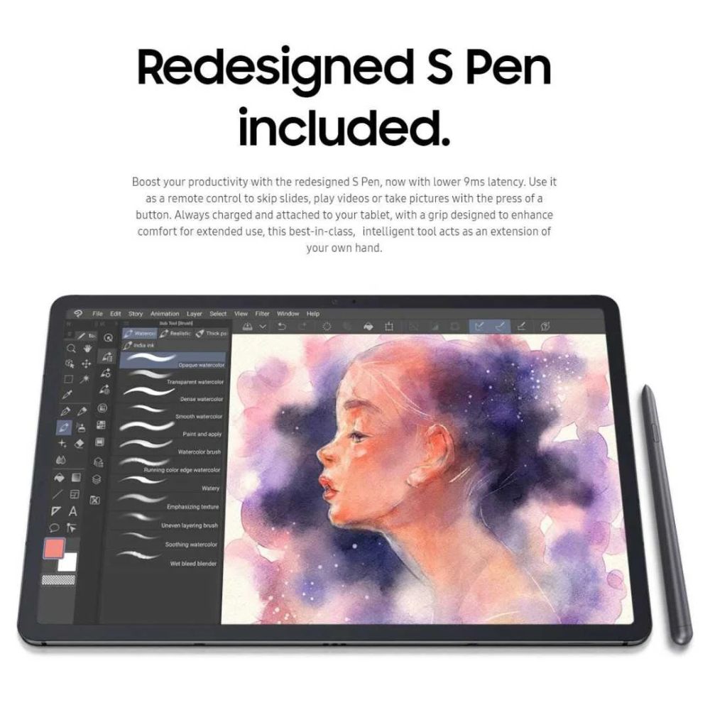 Samsung Galaxy Tab S7 Plus 12.4? 256GB - Wi-Fi - Mystic Black - SM-T970NZKEXAR