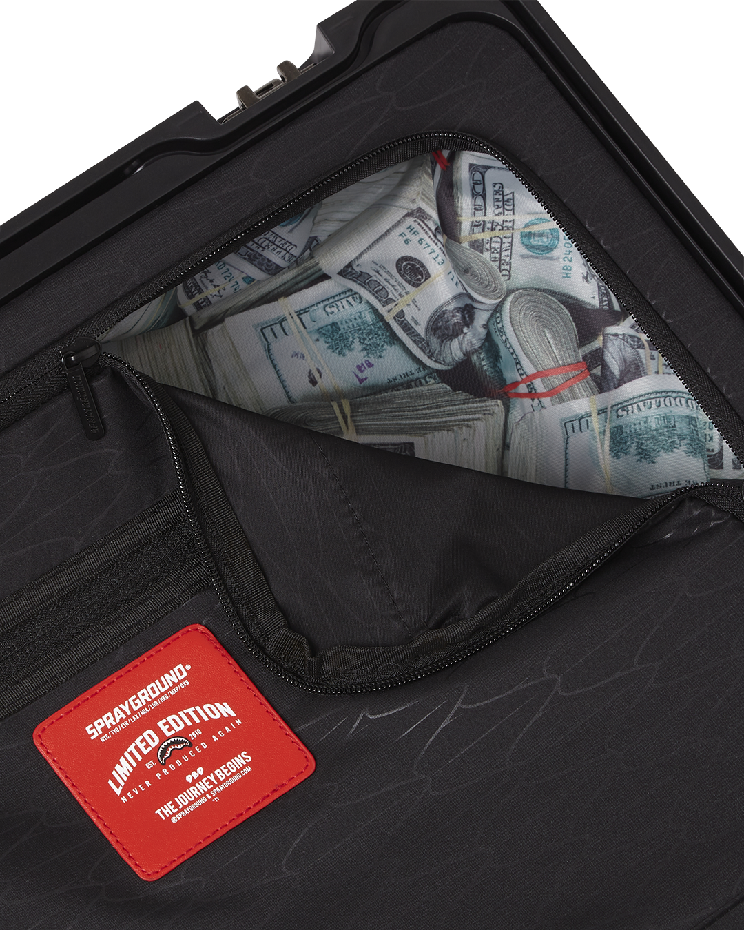 SORBET STUNNA SHARKITECTURE HARDSHELL CARRY-ON LUGGAGE