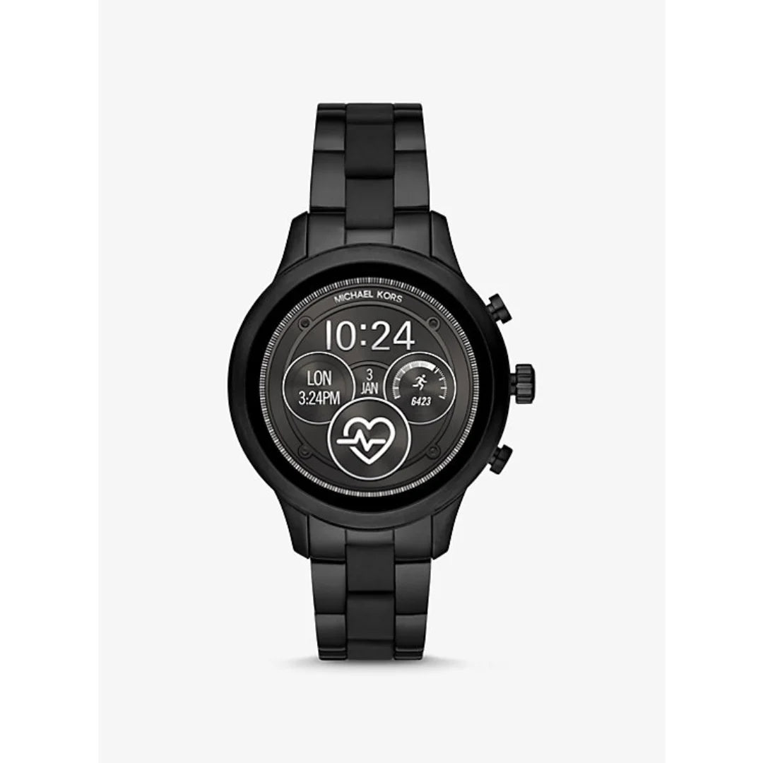 Michael Kors Gen 4 Runway 41mm Black Stainless Steel w/ Stainless Steel Band - MKT5058