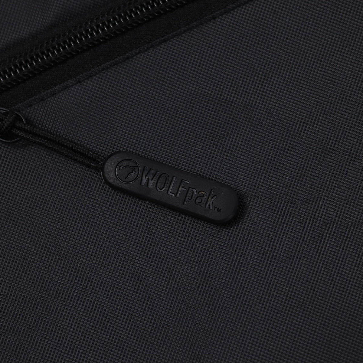 Black Draw String Sackpack Bag