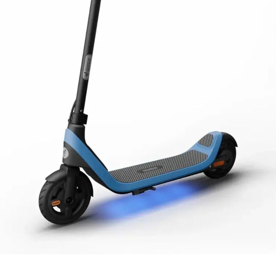Segway - C2 Lite Kids Kick Scooter w/ up to 5.6mi Range & 9.9 mph Max Speed - Blue - 100501U