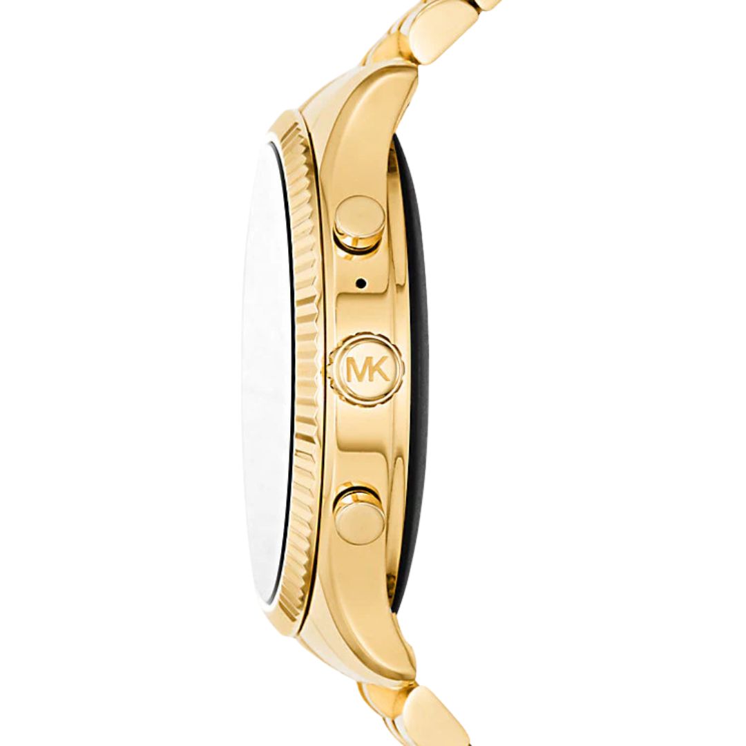 Michael Kors - Gen 5 Lexington Smartwatch 44mm Stainless Steel - Gold With Gold Band - MKT5078