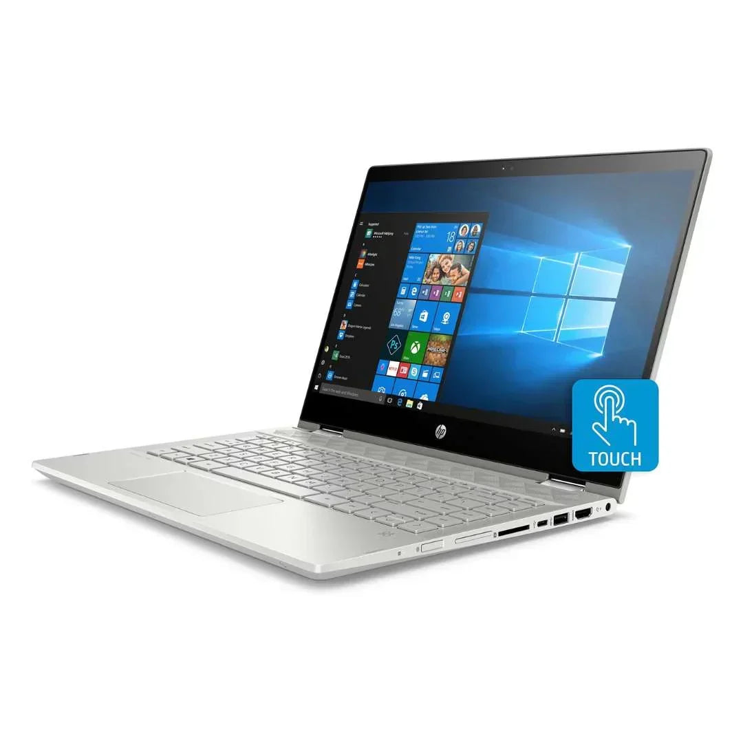 HP Pavilion x360 - FHD Touch - i5-8265U - 8GB RAM - 512GB SSD - Silver - 14-cd1055cl