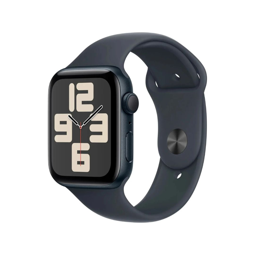Apple Watch SE 2nd Generation (GPS) 44mm Aluminum Case with Midnight Sport Band - M/L - Midnight