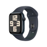Apple Watch SE 2nd Generation (GPS) 44mm Aluminum Case with Midnight Sport Band - M/L - Midnight