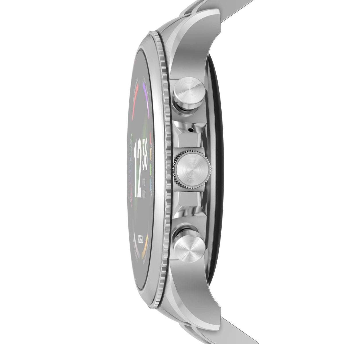 Fossil Gen 6 44mm Stainless Steel Smartwatch w/ Stainless Steel Band - FTW4060V
