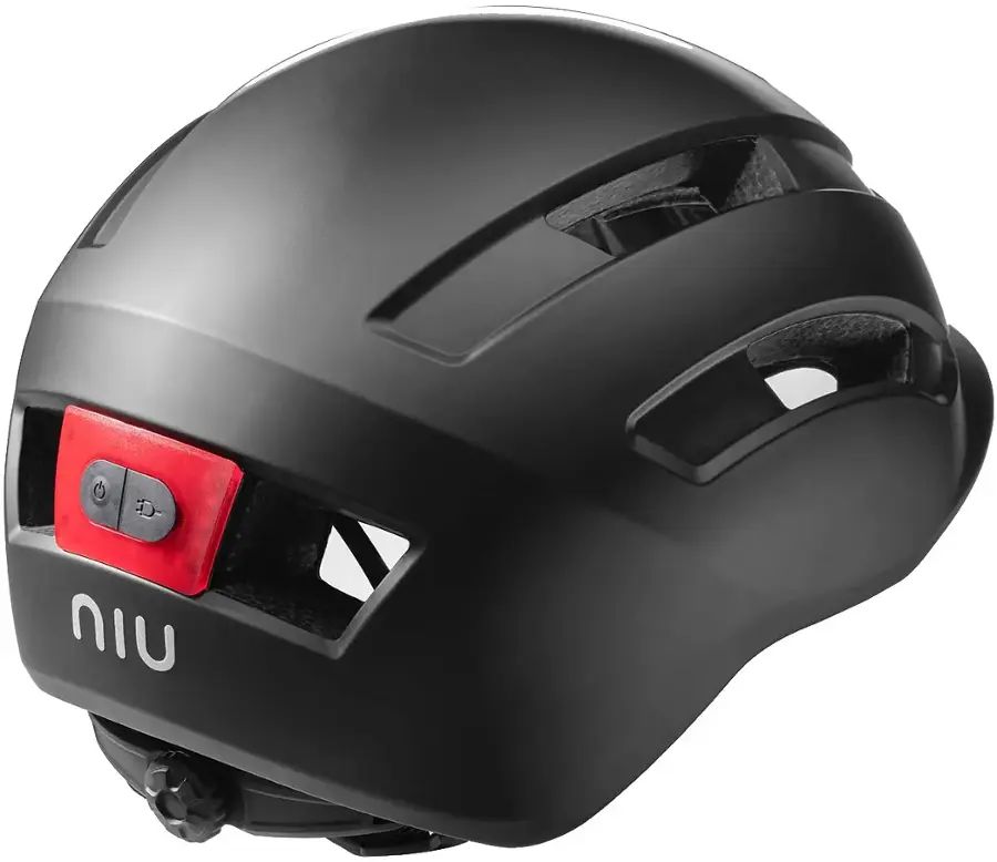 NIU Electric Scooter Helmet with LED Light ? Black ? 5K3G5L17J