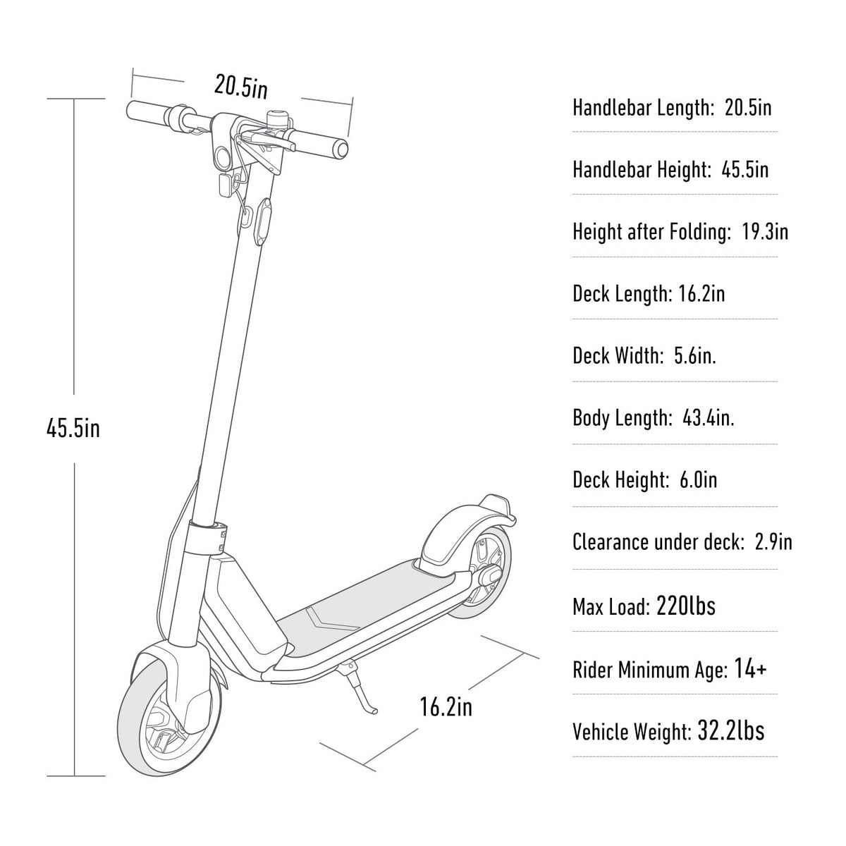 NIU - KQi 1 Pro Foldable Electric Kick Scooter w/ 15.5 mi Max operating Range & 15.5 mph Max Speed - Grey - K1P342G1A11