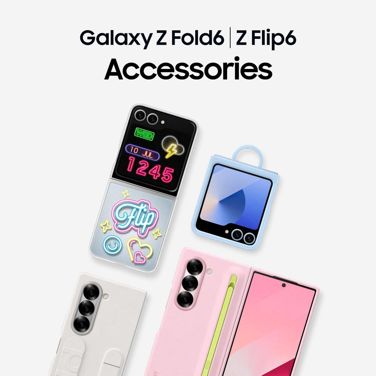 Unlocked Samsung Galaxy Z Flip6 5G - 256GB - Yellow - SM-F741UZYAXAA
