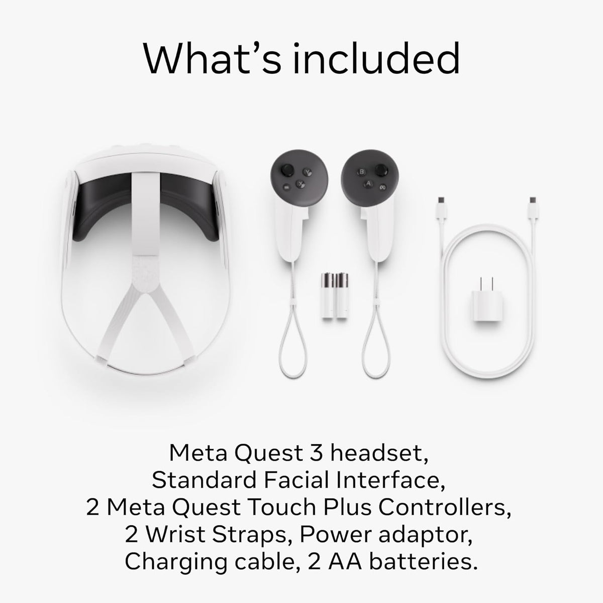 Meta Quest 3 ? Breakthrough Mixed Reality Headset ? 512GB ? White ? 899-00652-01