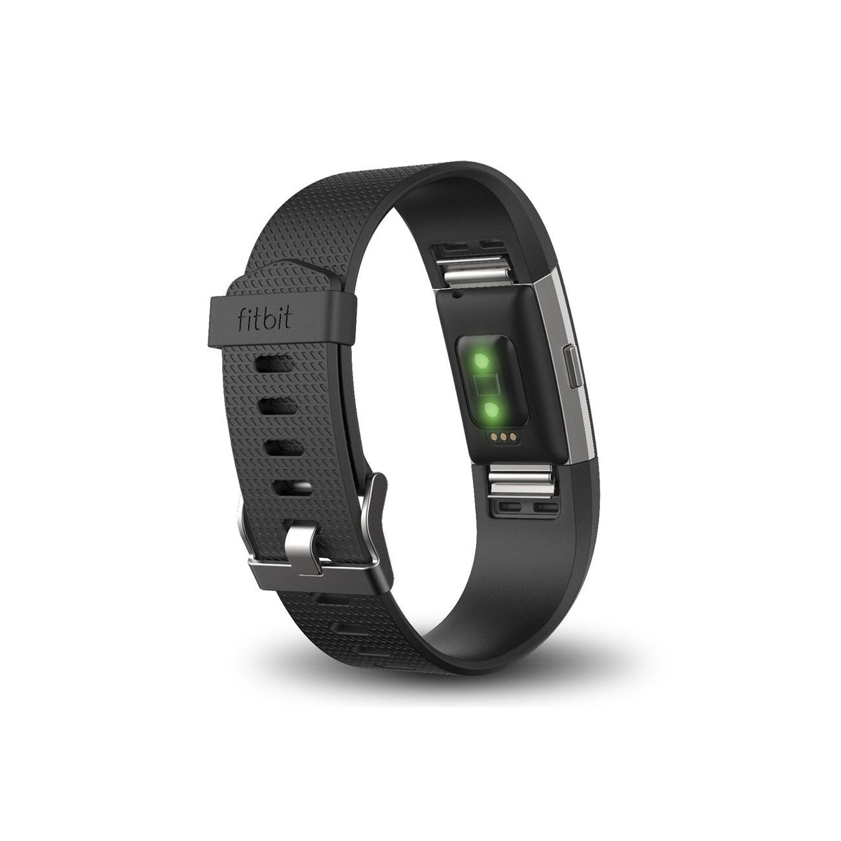 Fitbit Charge 2 Heart Rate + Fitness Wristband ? Black Large ? FB407SBKL