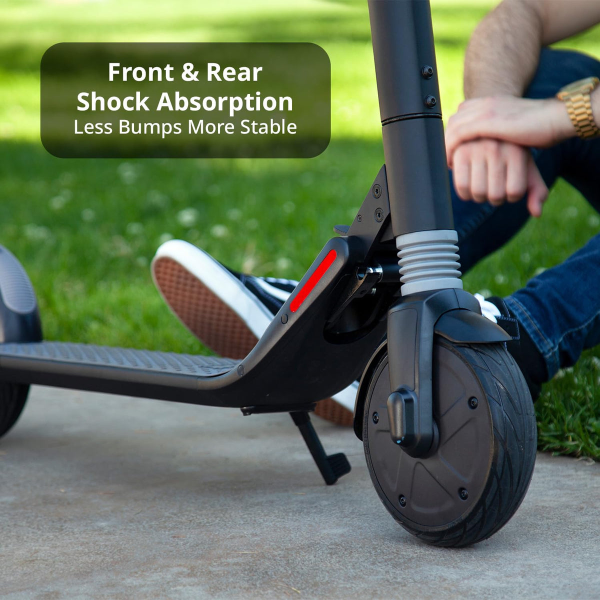 Segway - ES3 Plus Kick Scooter w/28 mi Max Operating Range & 18.6 mph Max Speed - Black - AA.00.0010.05