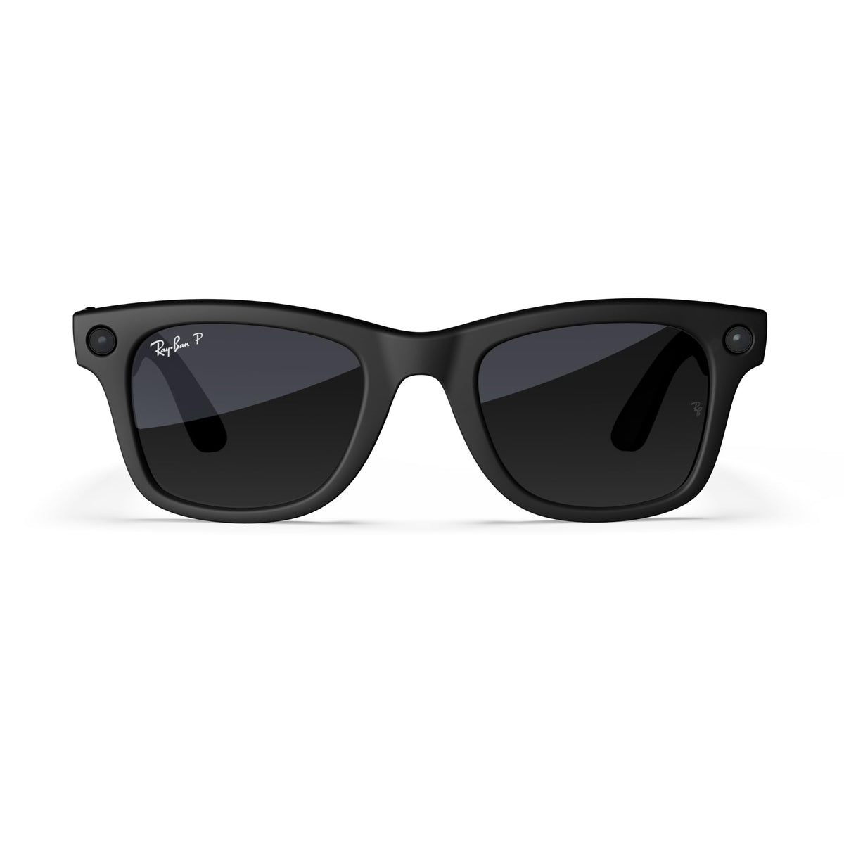 Ray-Ban Meta ? Wayfarer Large Smart Glasses with Meta AI, Audio, Photo, and Video ? Polarized Gradient Graphite Lenses ? Matte Black ? 601ST353