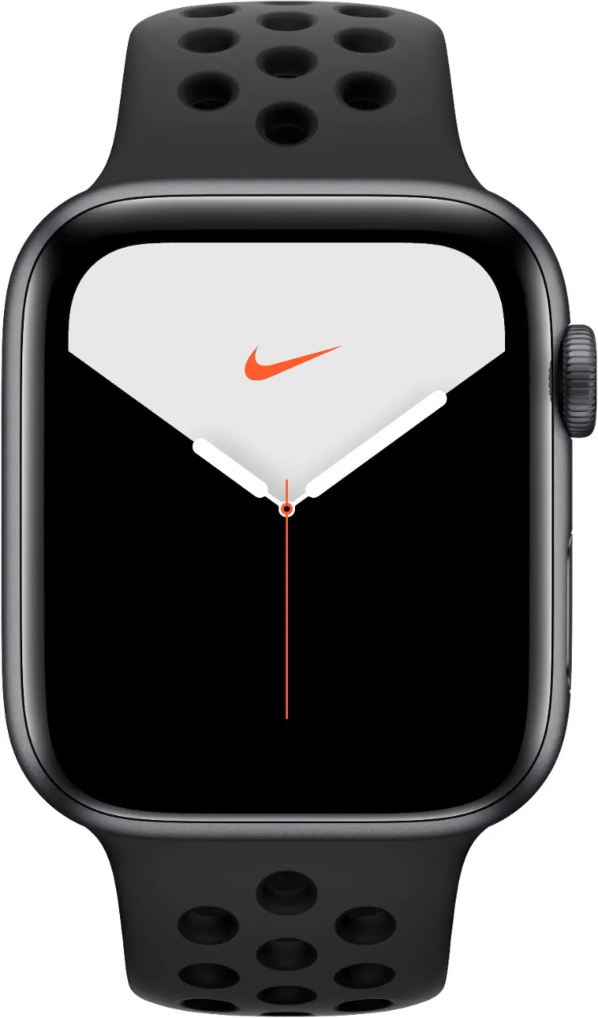 Nike Series 5 GPS + Cellular 44mm Space Gray Aluminum Case - Anthracite/Black Nike Sport Band - MX3A2LL/A