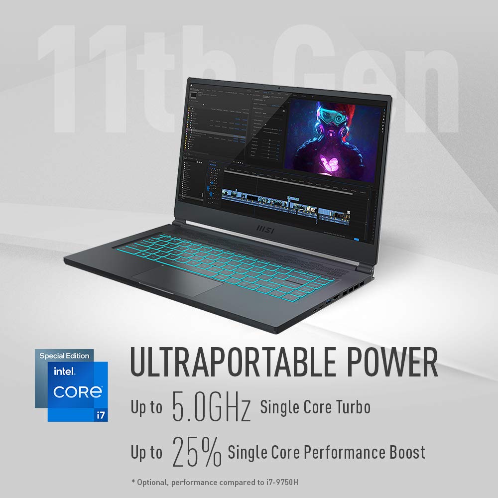 MSI Stealth 15M Laptop 15.6