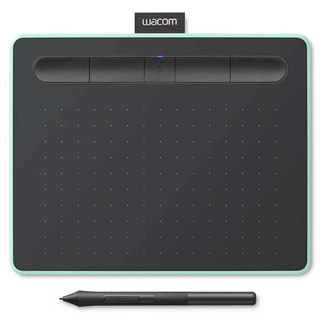 Wacom Intuos Small Bluetooth Graphics Drawing Tablet ? Pistachio ? CTL4100WLE0