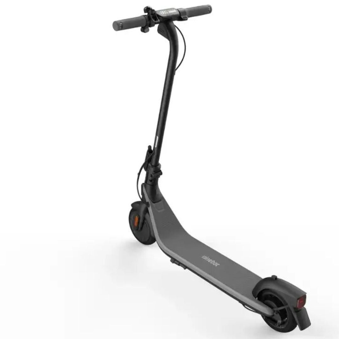 Segway - Ninebot E2 Electric Scooter w/15.5 mi Max Operating Range & 12.4 mph Max Speed - Black - 051401U