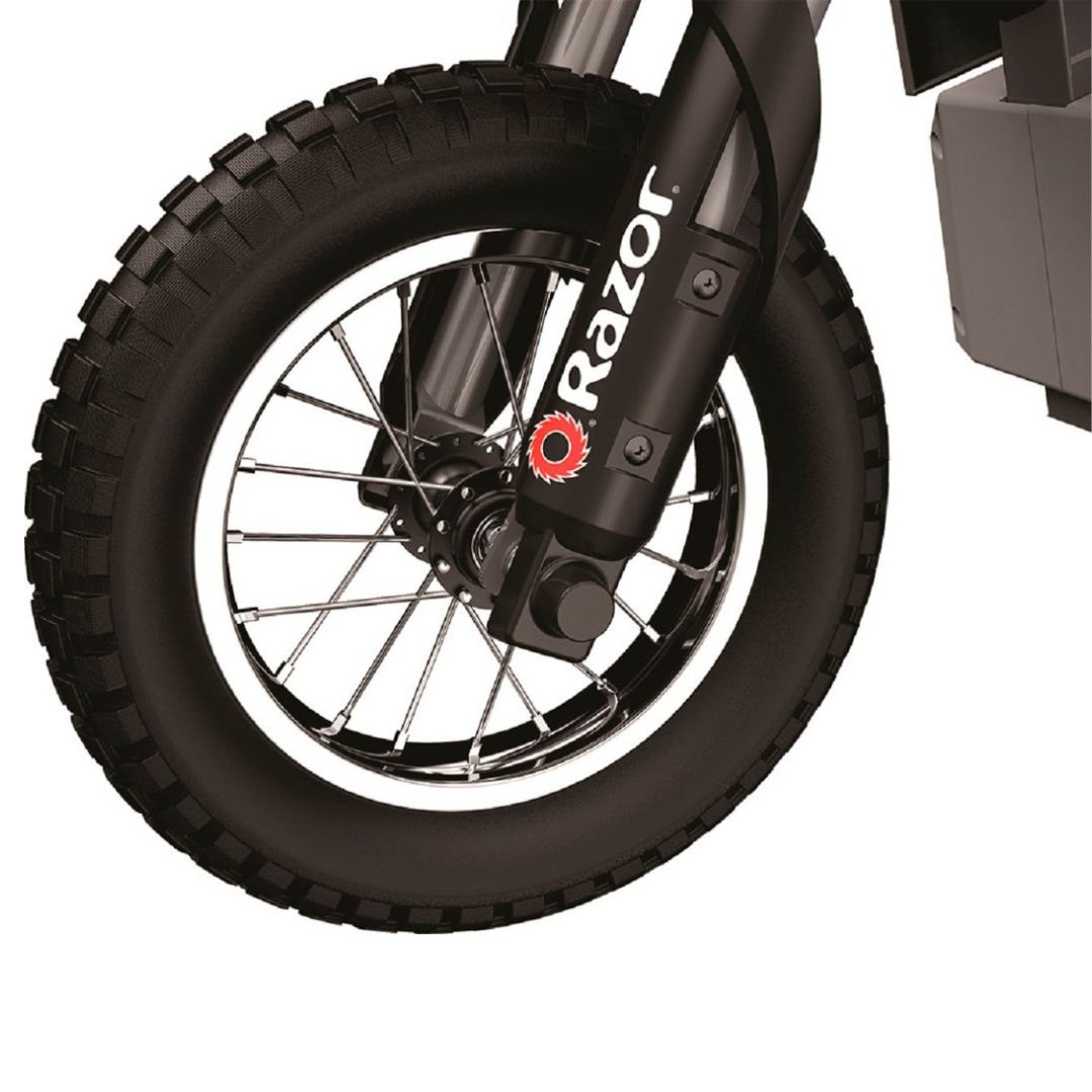 Razor - MX350 Dirt Rocket eBike w/7 miles Max Operating Range & 14 mph Max Speed - Black Camo - 15128003