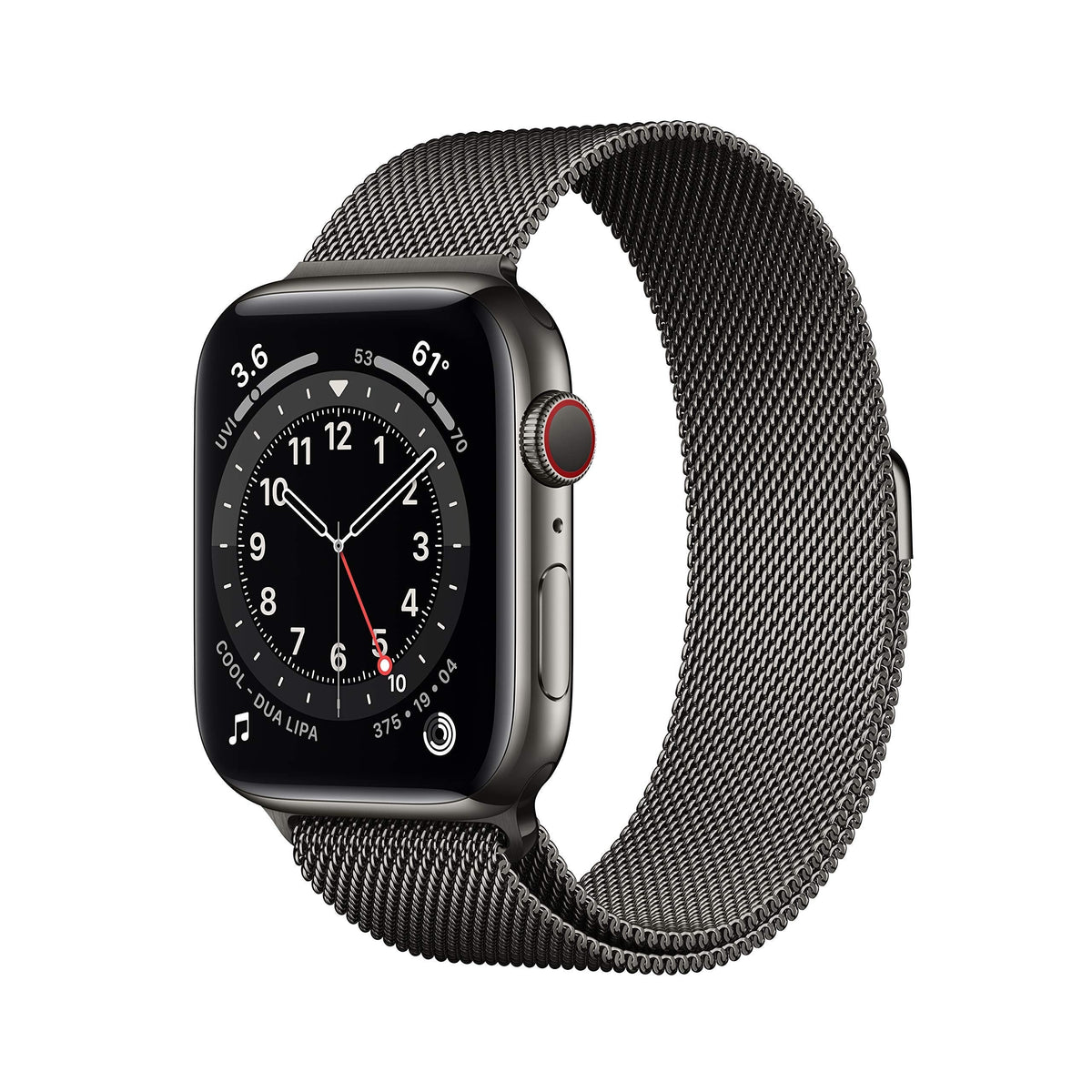 Apple Watch Series 6 LTE 44mm Graphite Stainless Steel Graphite - M07R3LL/A