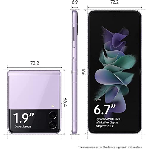 Fully Unlocked Samsung Galaxy Z Flip3 5G (128GB, 8GB) 6.7