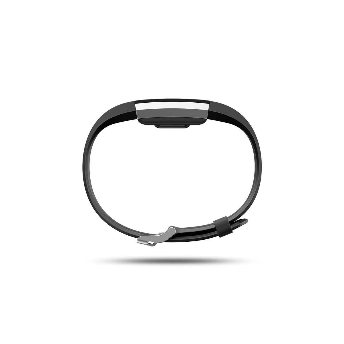 Fitbit Charge 2 Heart Rate + Fitness Wristband, Special Edition, Gunmetal (Black), Large - FB407GMBKL
