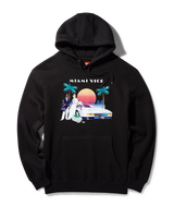 MIAMI VICE HOODY (BLACK)