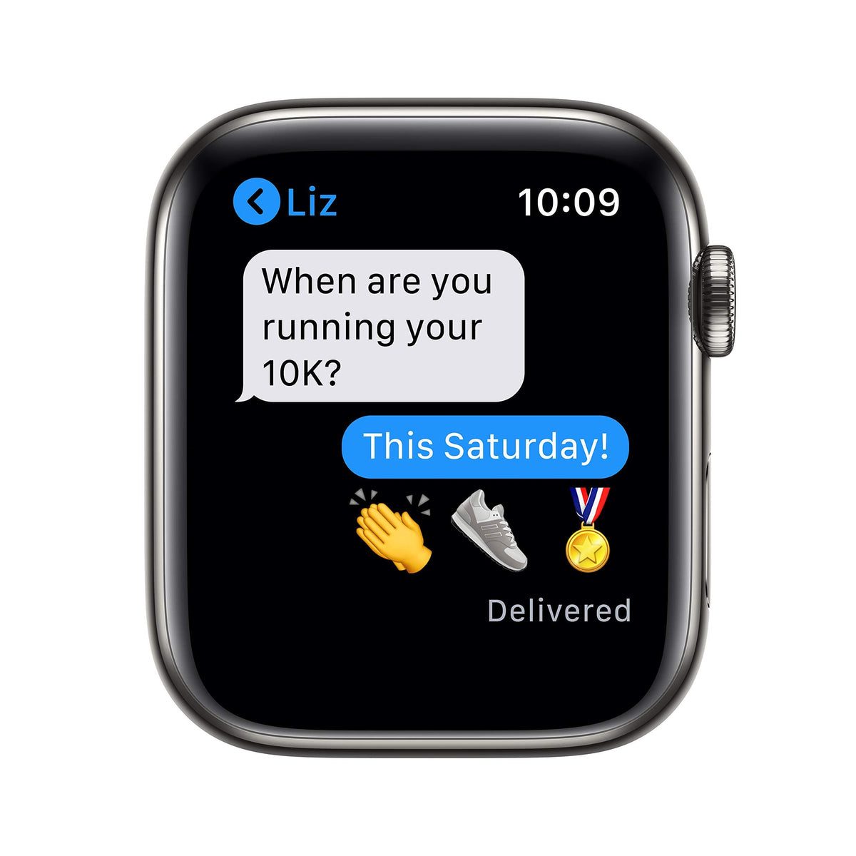 Apple Watch Series 6 LTE 44mm Graphite Stainless Steel Graphite - M07R3LL/A