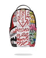 TRI-SPLIT GRAFFITI BACKPACK (DLXV)