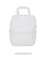 HEAVY METAL SHARK WHITE OUT BIZ TOP OPENER BACKPACK