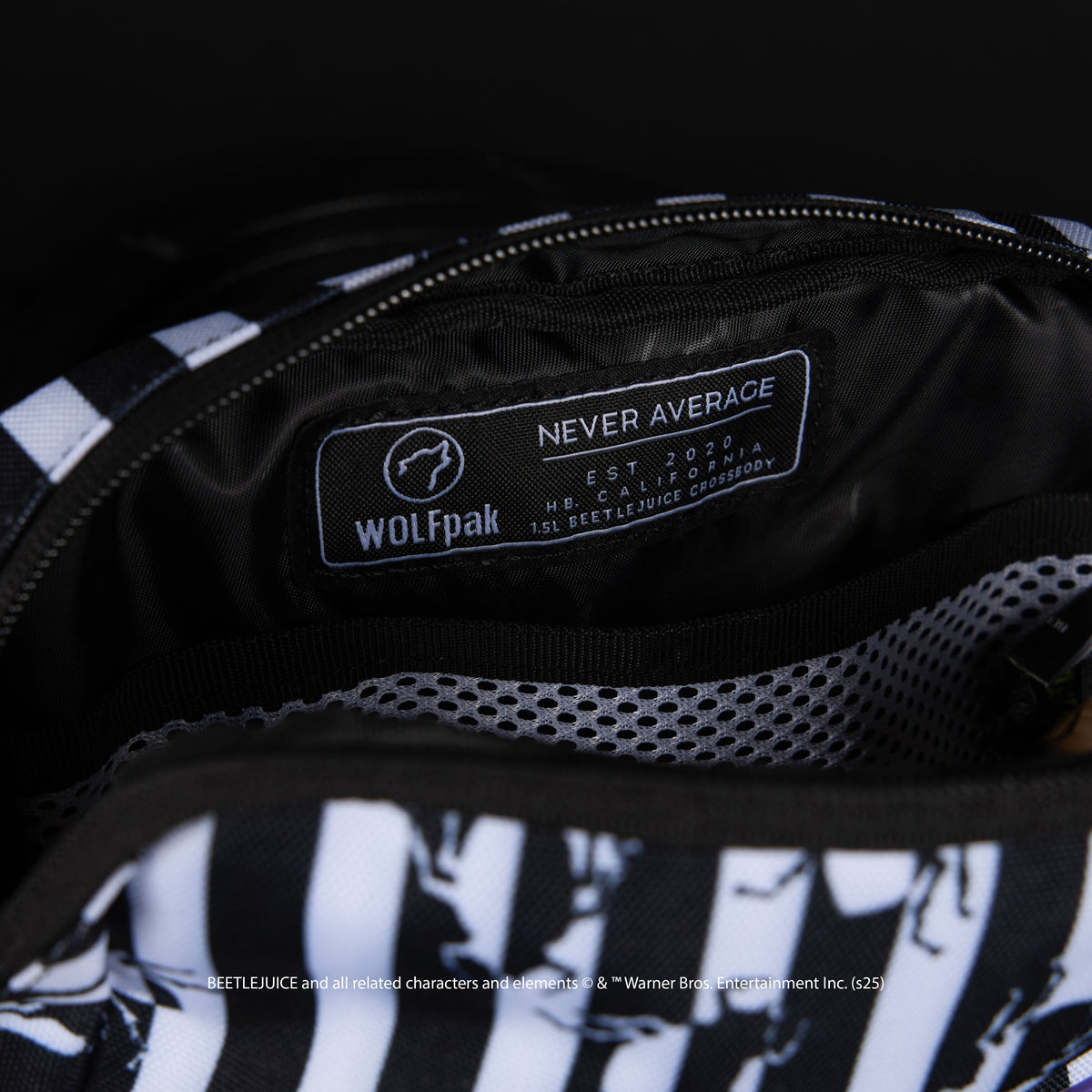 1.5L Crossbody Pack Beetlejuice