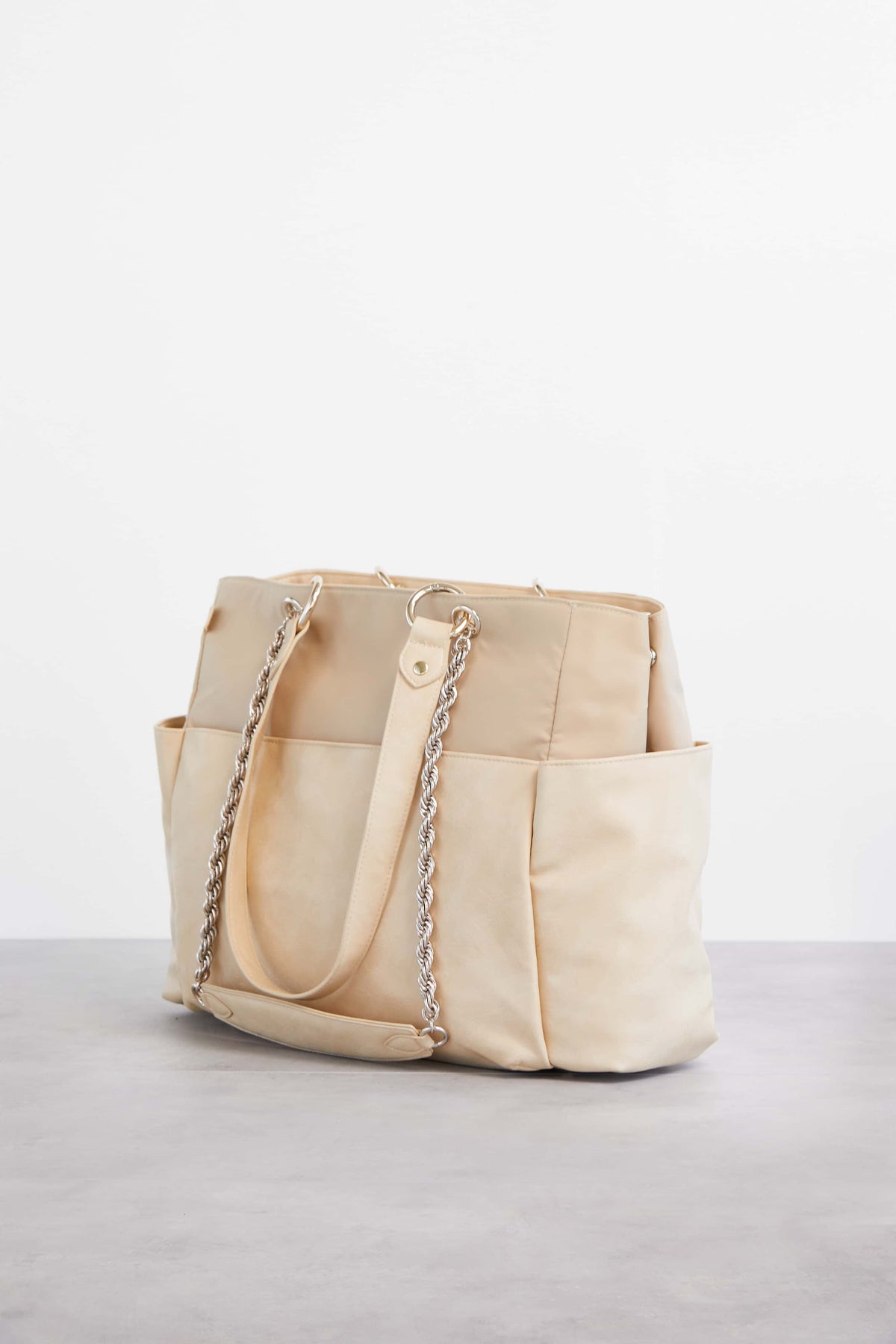 The Diaper Bag in Beige
