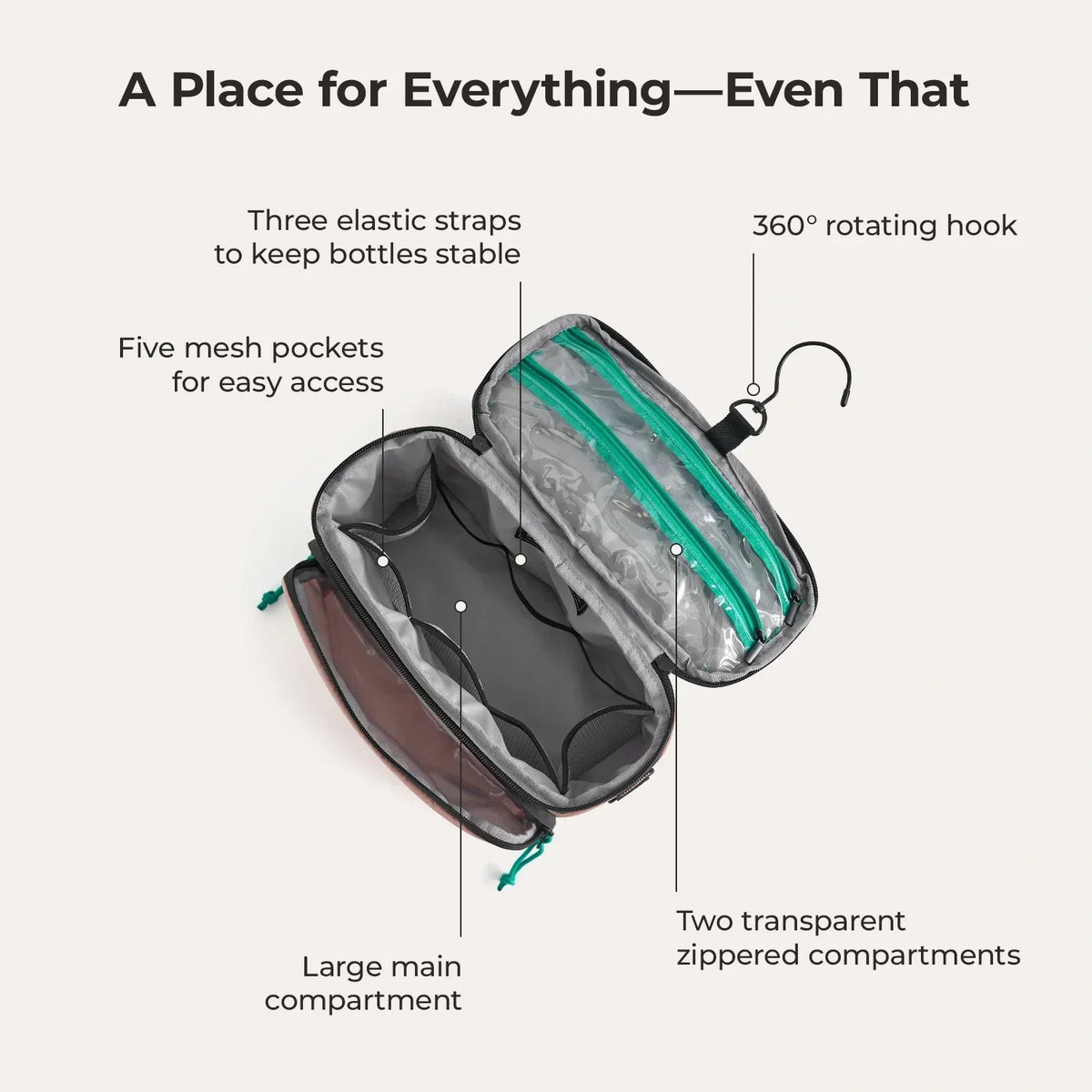 Blast 4.5L Hanging Toiletry Bag
