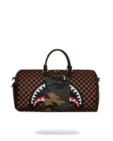 EXTERIOR GOLD ZIP POCKET SHARKS IN PARIS DUFFLE