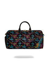 EMBROIDERED DRAGONS DUFFLE