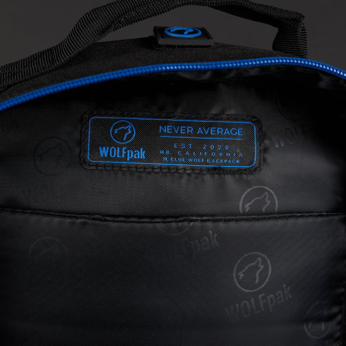 9L Backpack Mini Blue Wolf