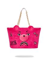PLUSH MONEYBEAR TOTE (PINK)