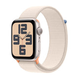 Apple Watch SE 2nd Gen (GPS) 44mm Starlight Aluminum Case w/ Starlight Sport Loop ? MRE63LL/A