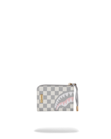 KNIT SHARKS IN PARIS IN CREAM WALLET